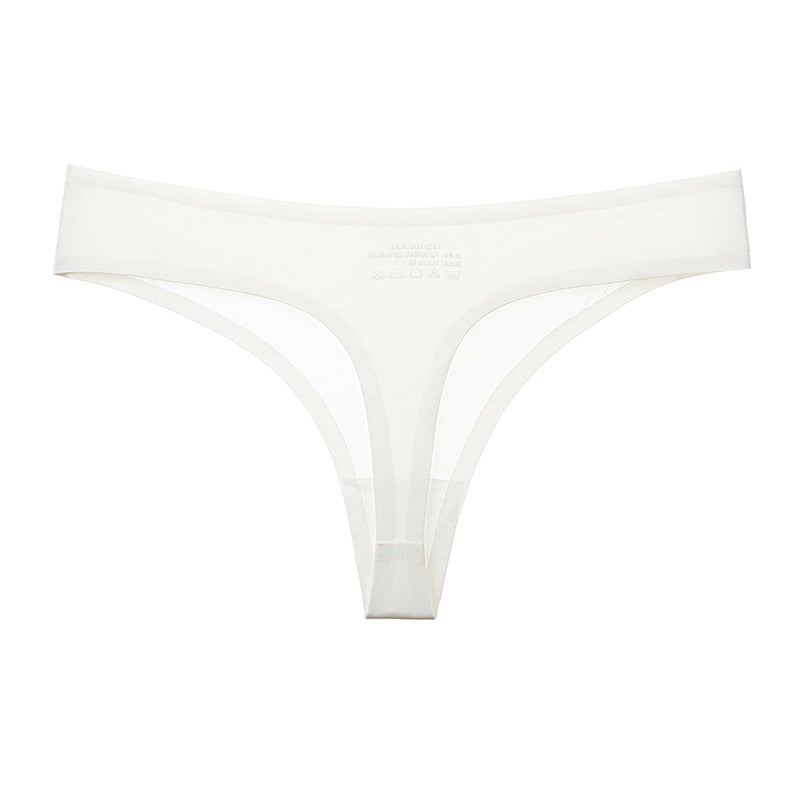 Ice Silk Seamless Thong Example