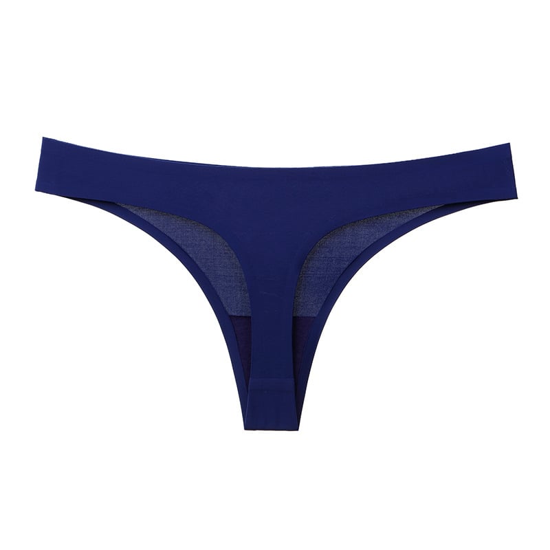 Ice Silk Seamless Thong Example