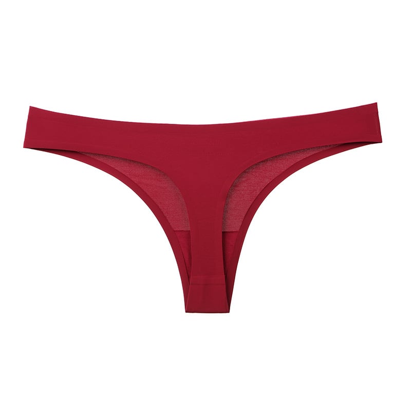 Ice Silk Seamless Thong Example