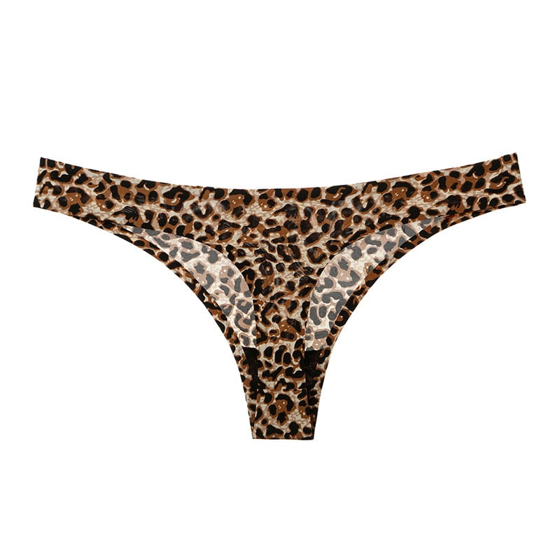 Ice Silk Seamless Thong Example