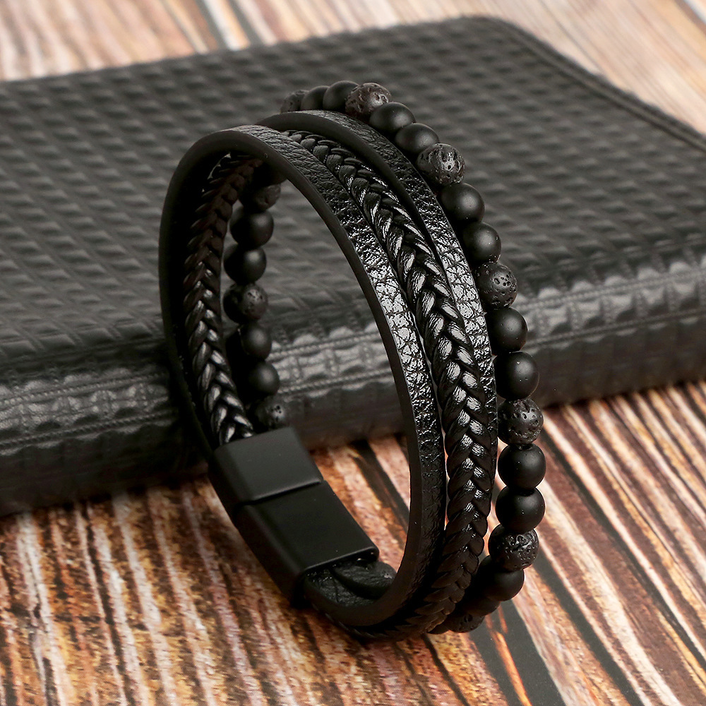 Multi-layer Hand Woven Bracelet Image 1