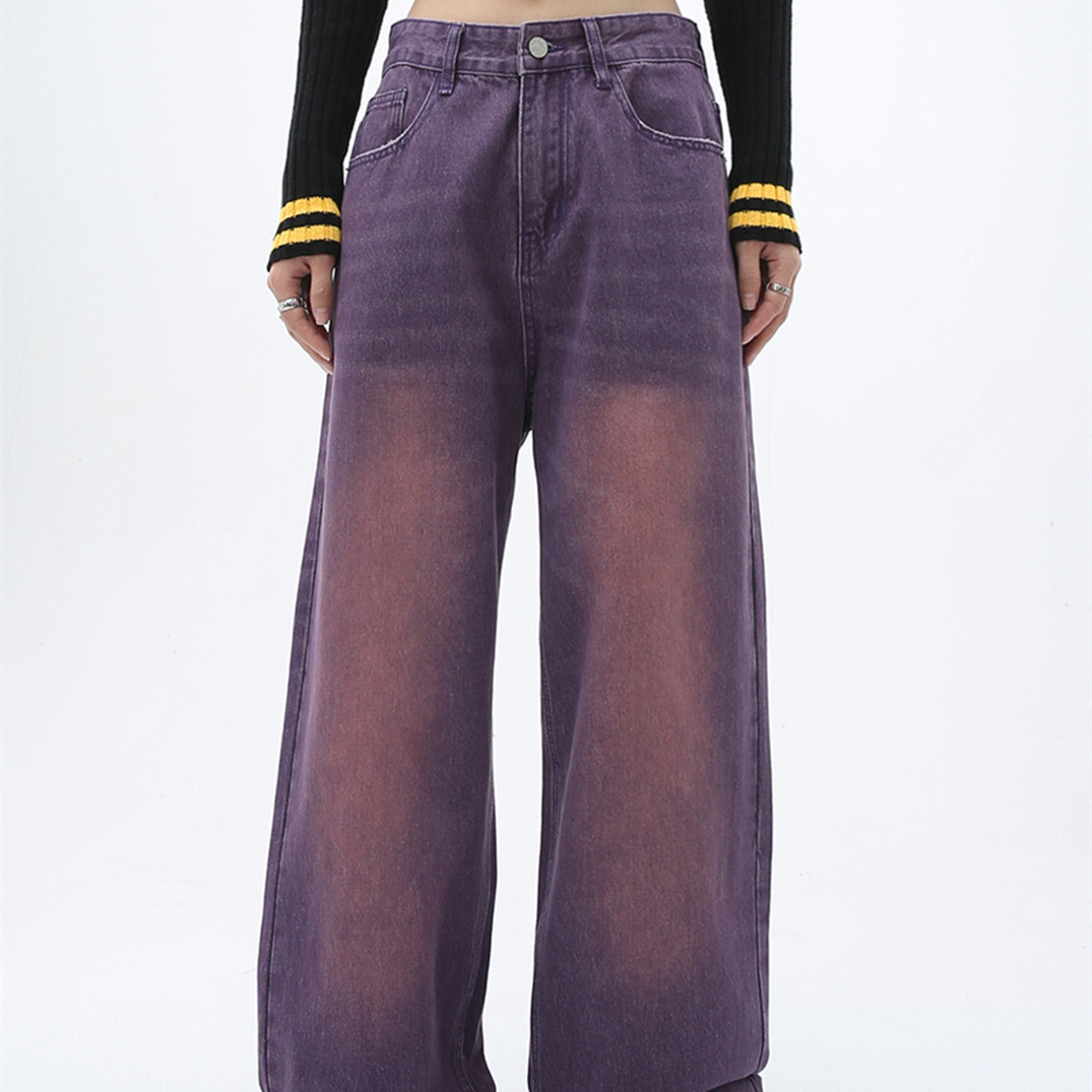 Retro Colored Series Wide Leg Pants - Image 1