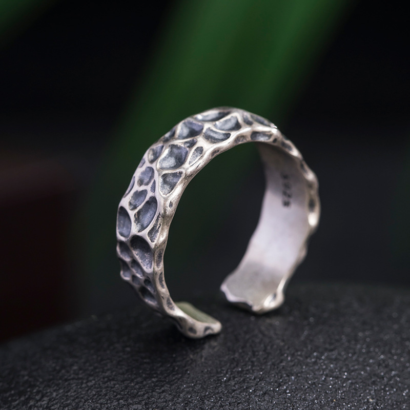 Fashion Personality Crater Ring - Image 2