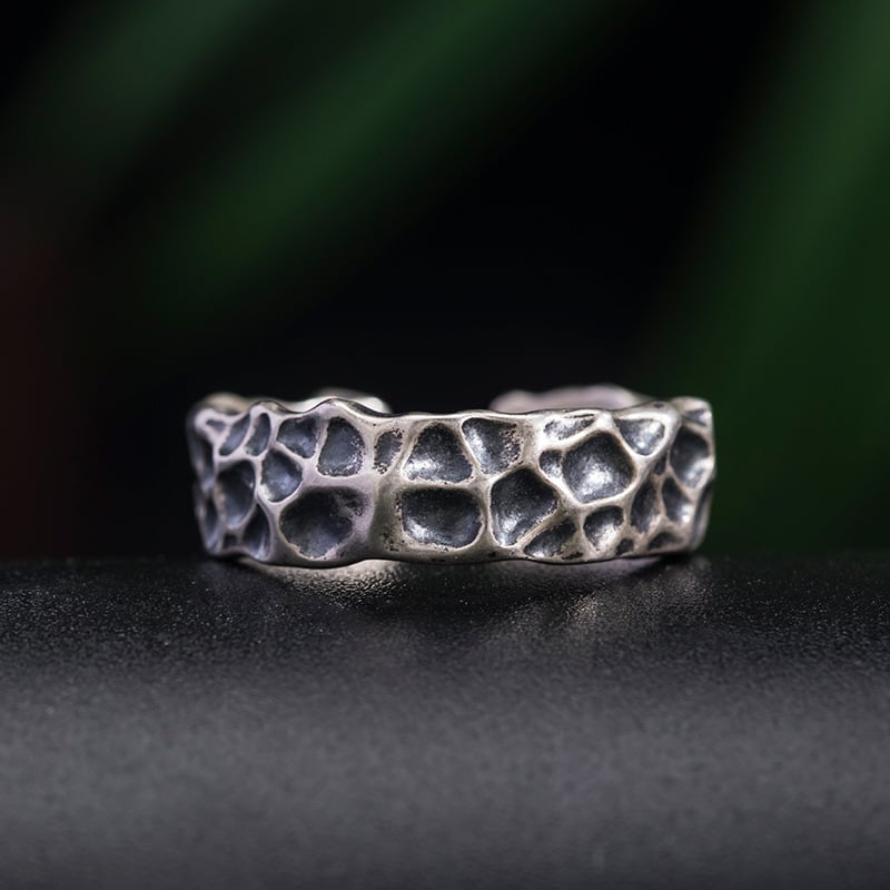 Fashion Personality Crater Ring - Image 1