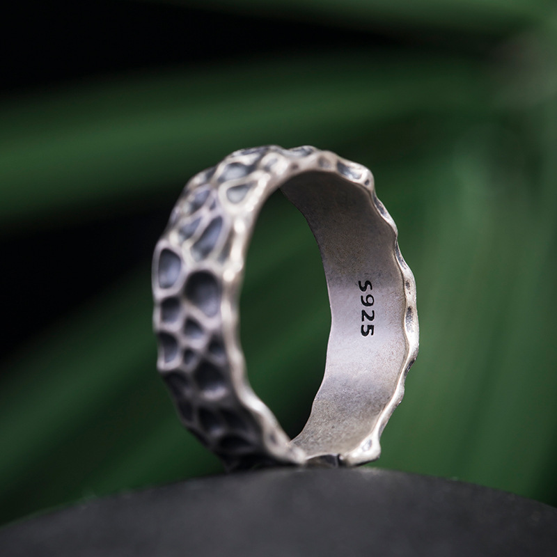 Fashion Personality Crater Ring - Image 4