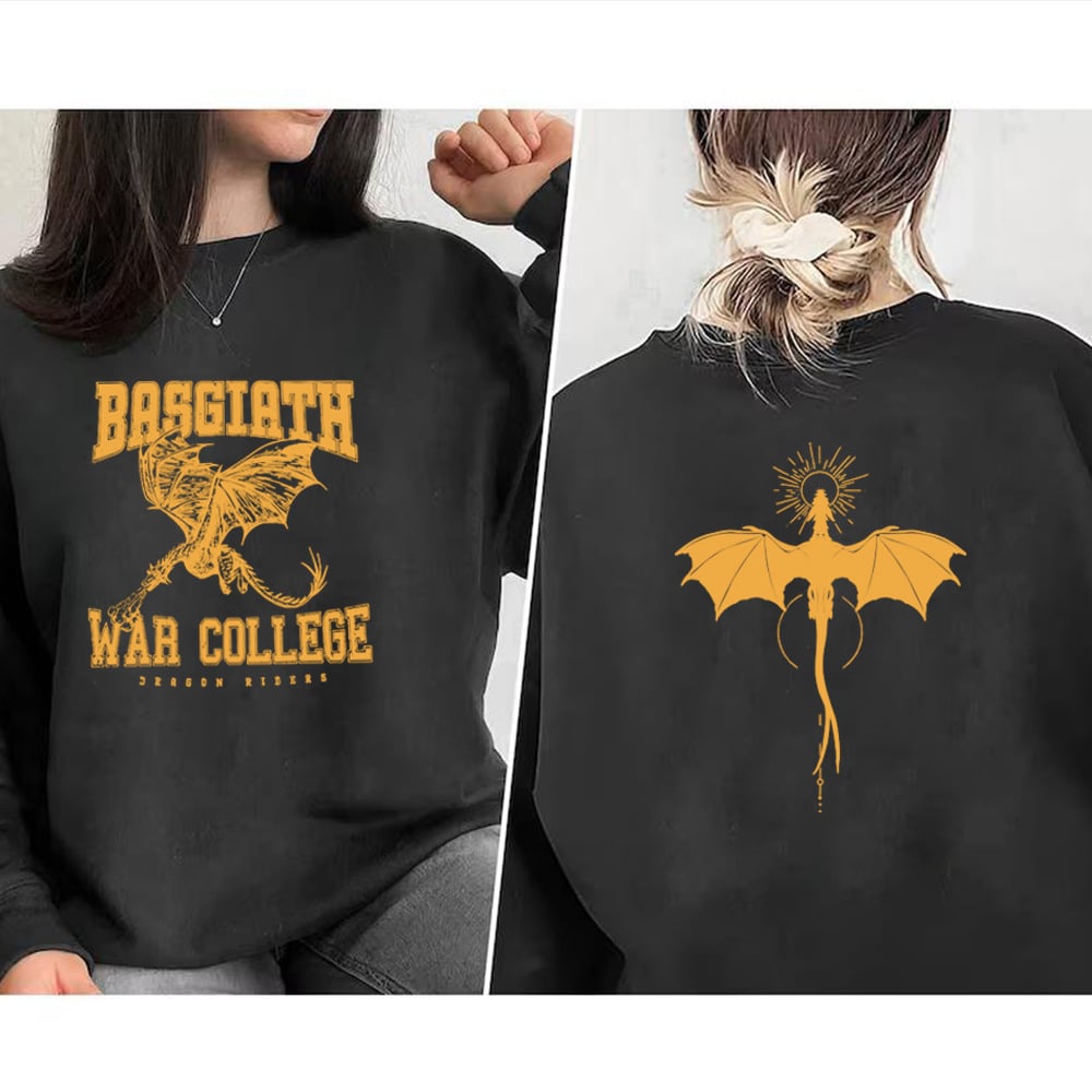 Vintage Fourth Wing Sweatshirt Detail
