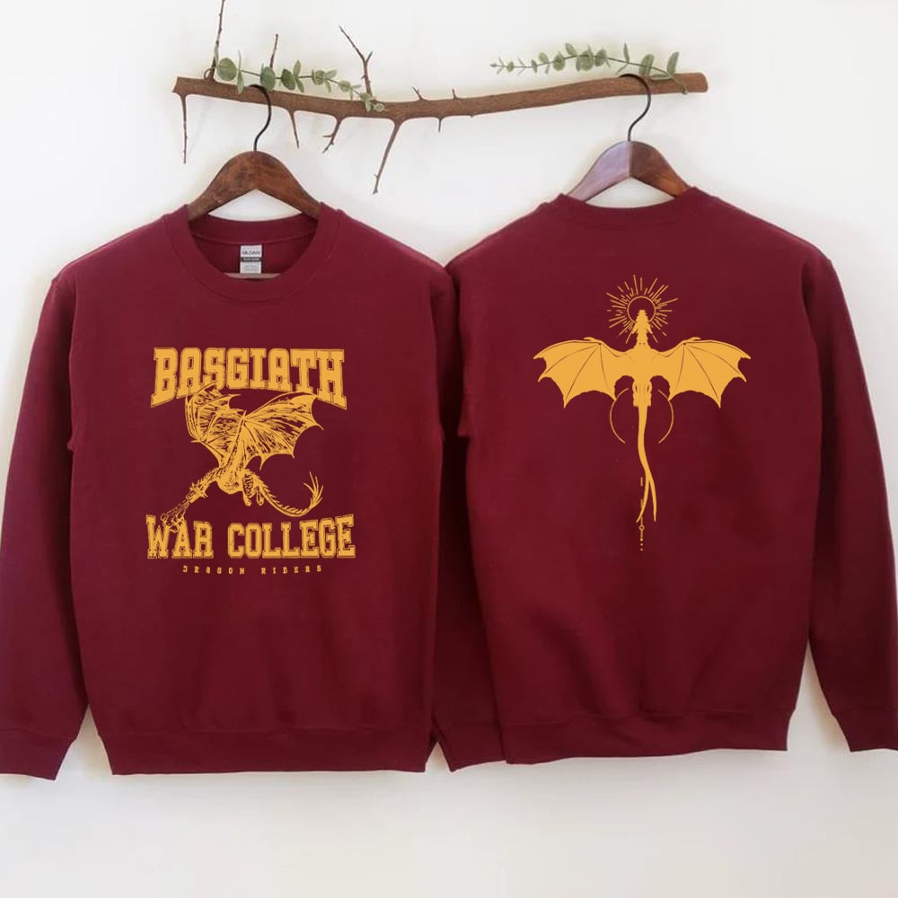 Vintage Fourth Wing Sweatshirt Back View