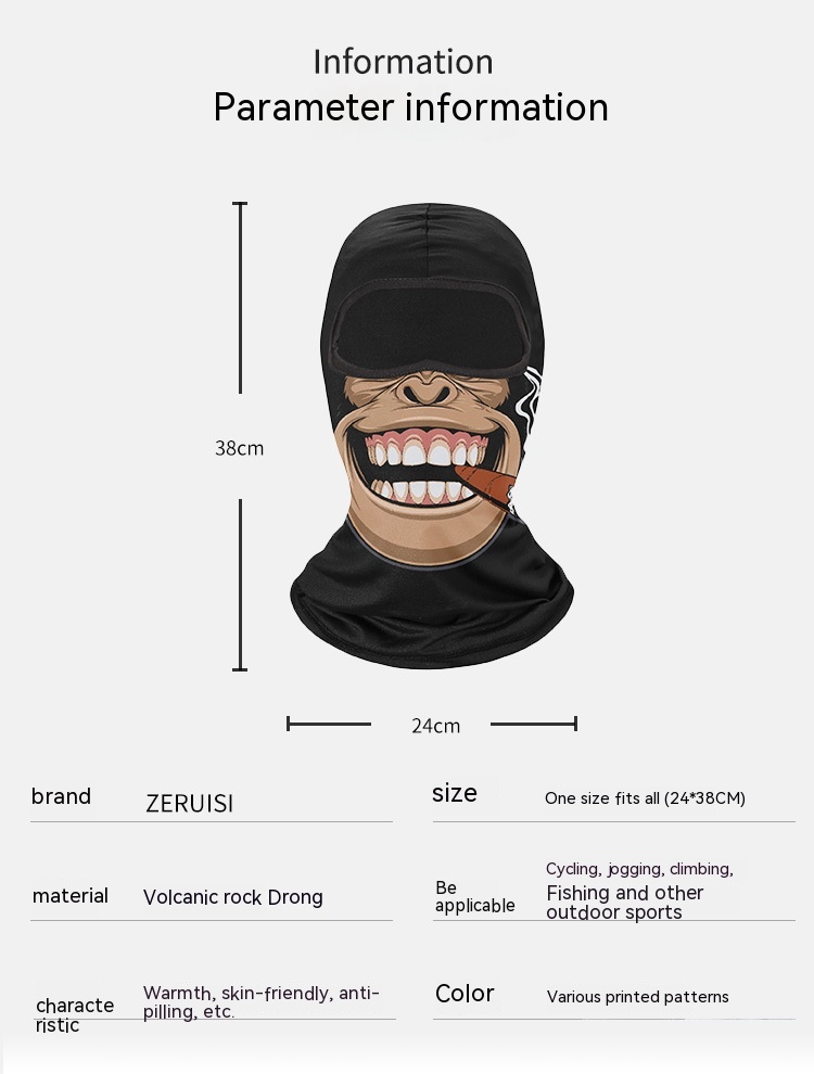 Winter Motorcycle Riding Warming Kerchief