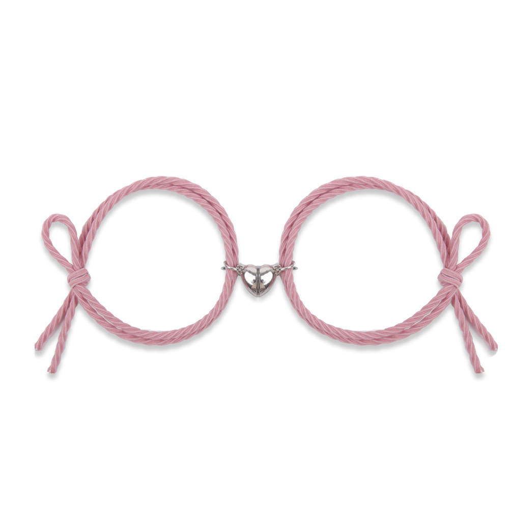 Heart Magnet Pendant Bracelet Color B