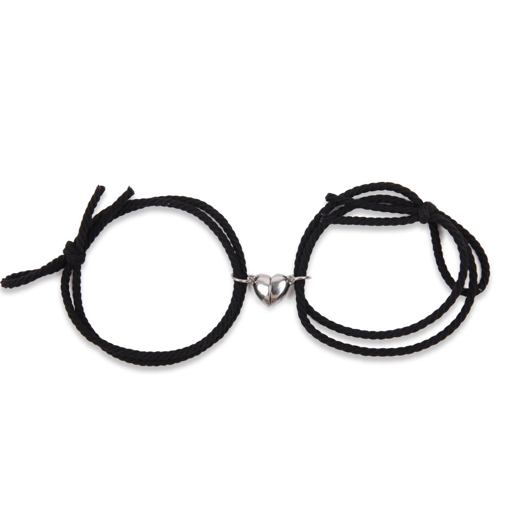 Heart Magnet Pendant Bracelet Color D