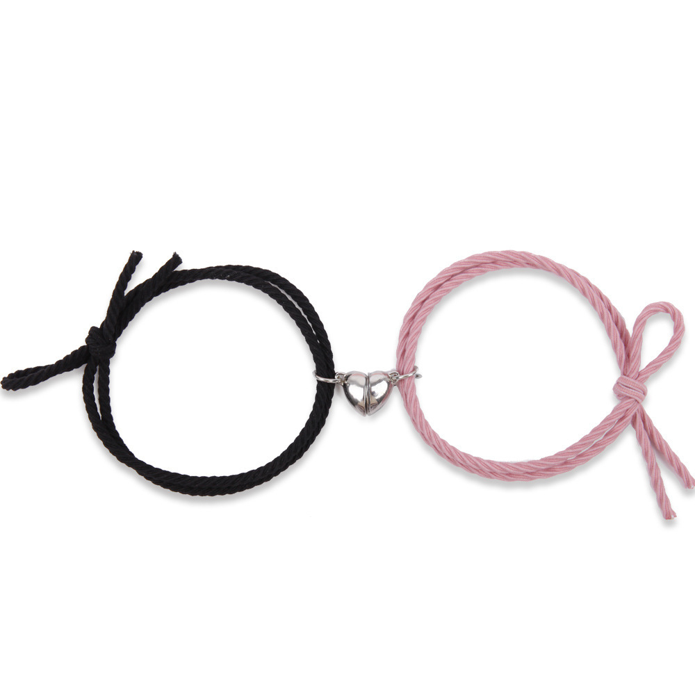 Heart Magnet Pendant Bracelet Color A
