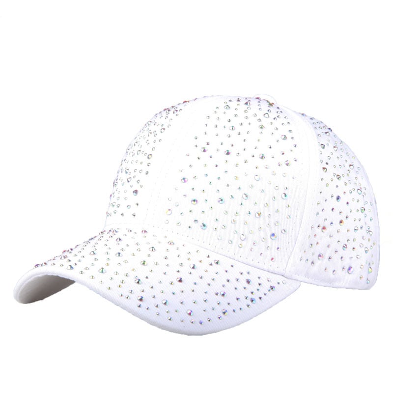 Women's Full Diamond Baseball Cap 5