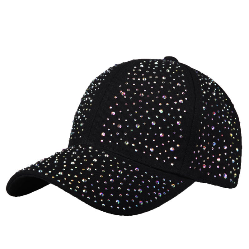 Women's Full Diamond Baseball Cap 4
