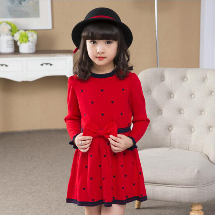 Girl Sweater Dress Image 4