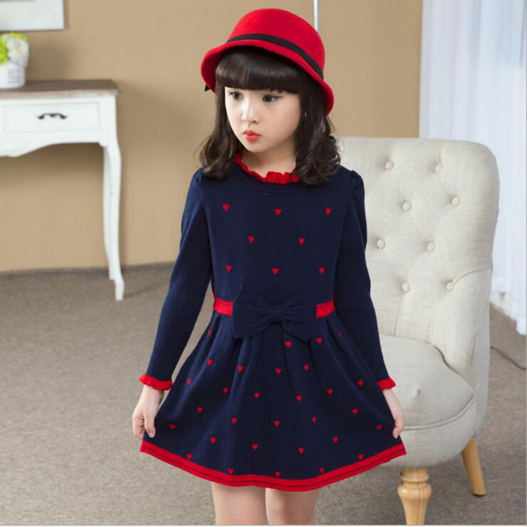 Girl Sweater Dress Image 2
