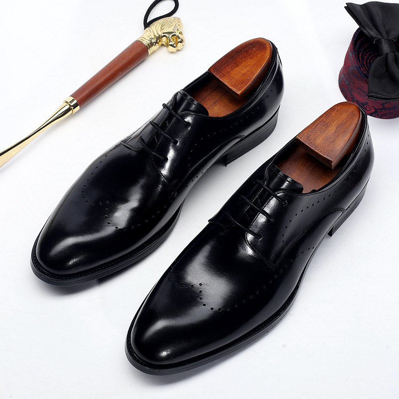 Stylish Black Leather Shoes