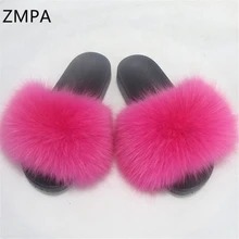 Fox Fur Slippers 11