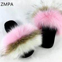 Fox Fur Slippers 6