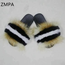Fox Fur Slippers 8