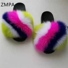 Fox Fur Slippers 7