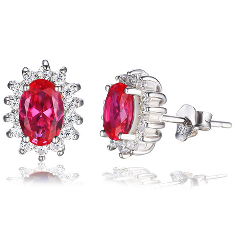 Colored Gems Earrings 4