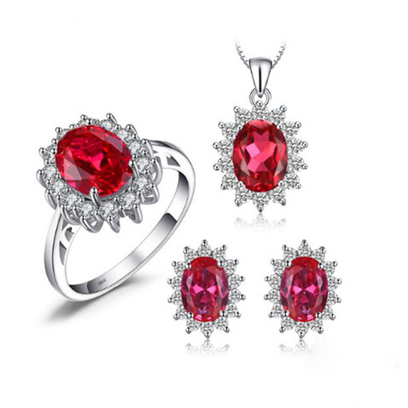 Colored Gems Earrings 3