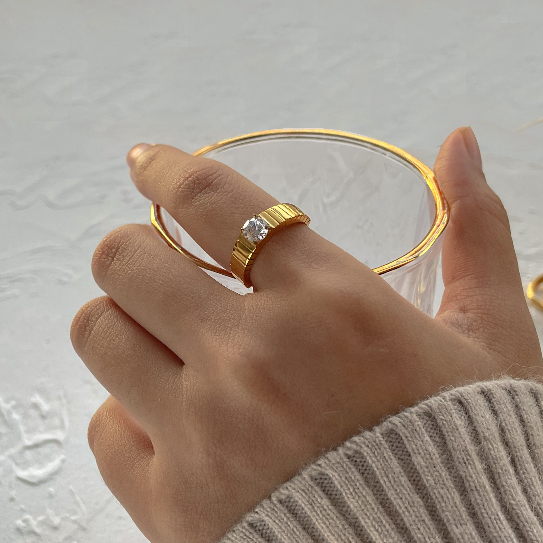 Titanium Steel Ring - Image 5