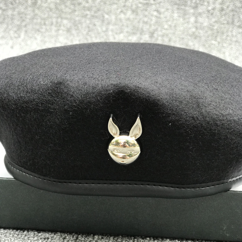 Bunny Beret Wool Hat 6