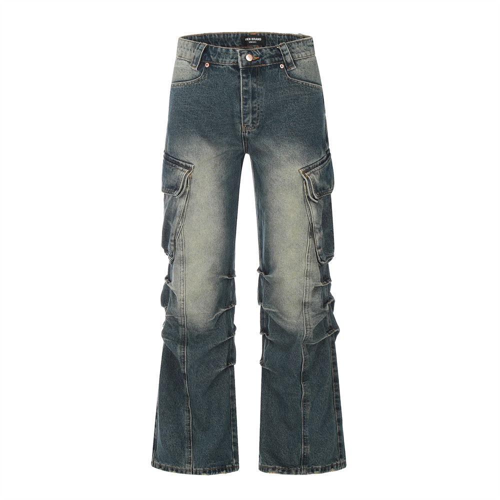 Vintage Blue Denim Pants