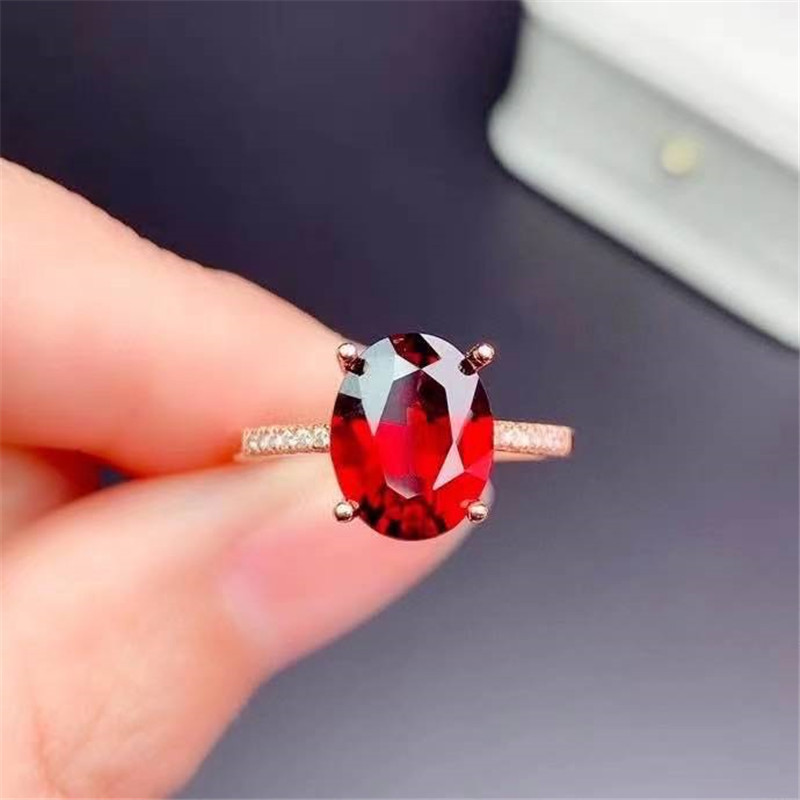 Garnet Ring Image 7
