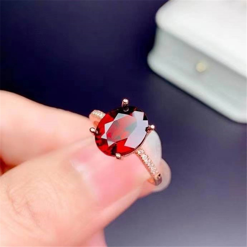 Garnet Ring Image 6