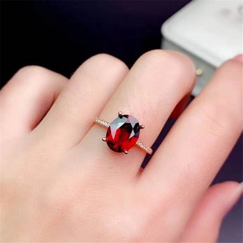 Garnet Ring Image 8