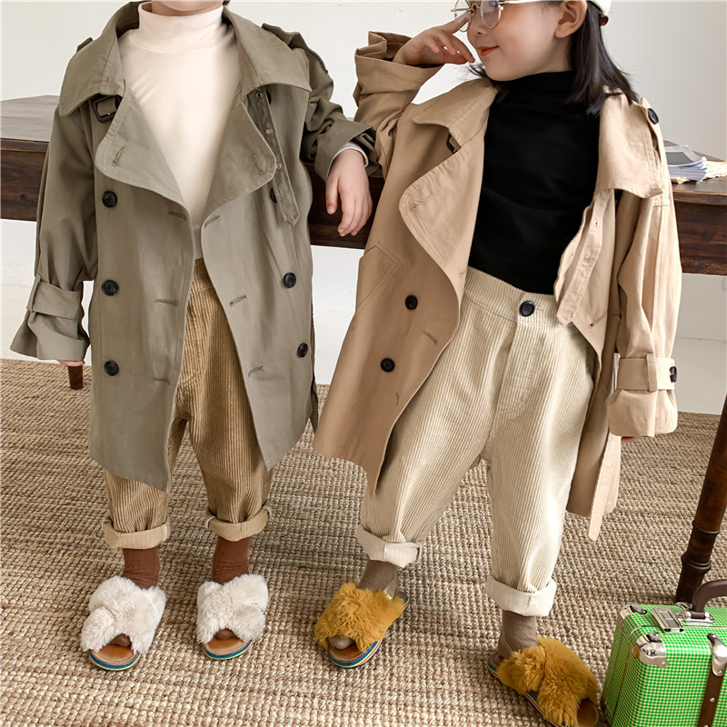 Korean Trench Coat Image 9
