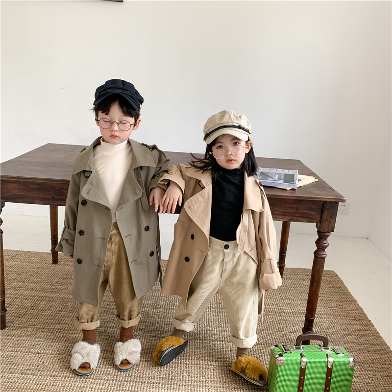 Korean Trench Coat Image 3