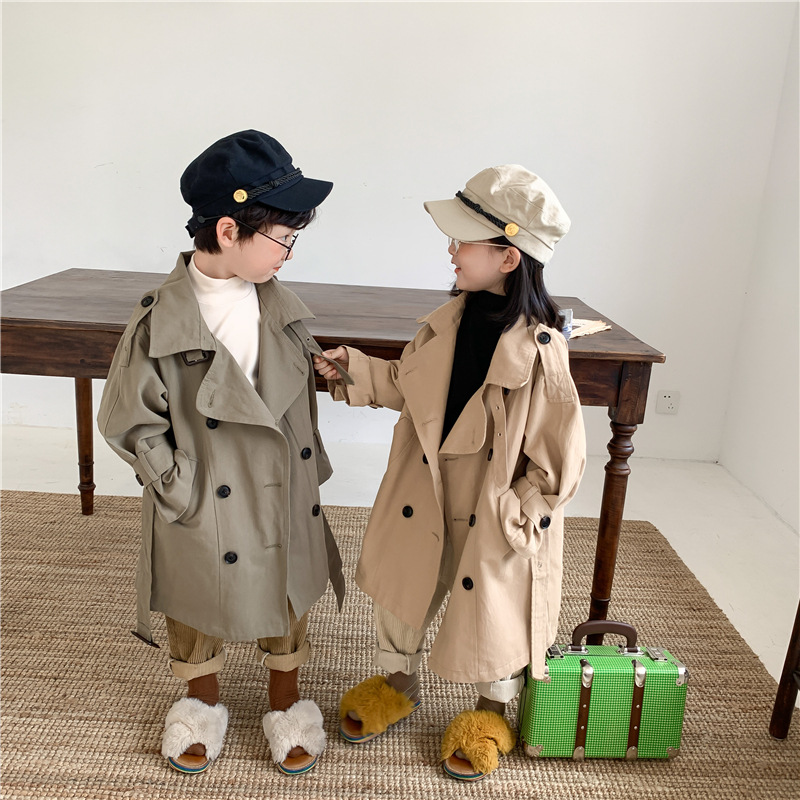 Korean Trench Coat Image 7