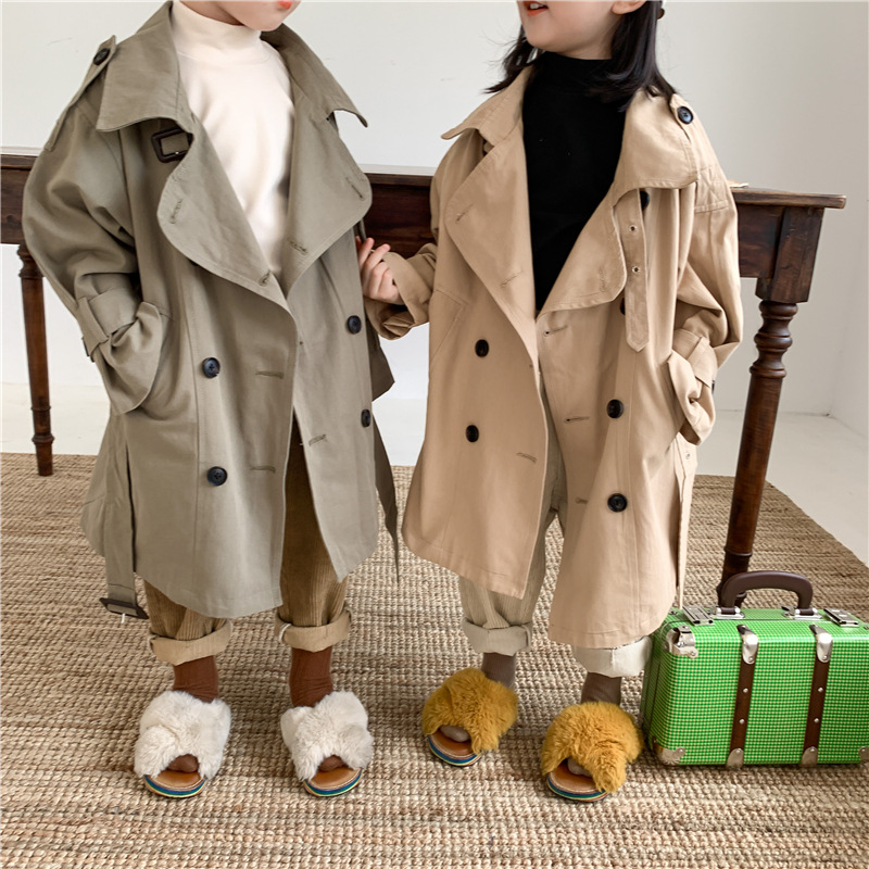 Korean Trench Coat Image 6