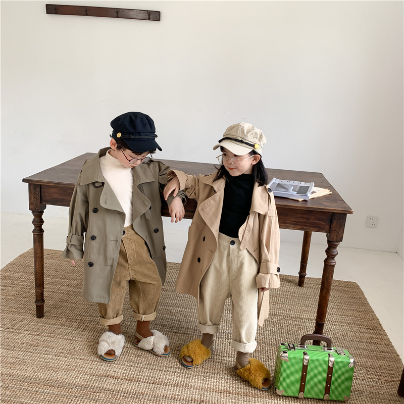 Korean Trench Coat Image 4