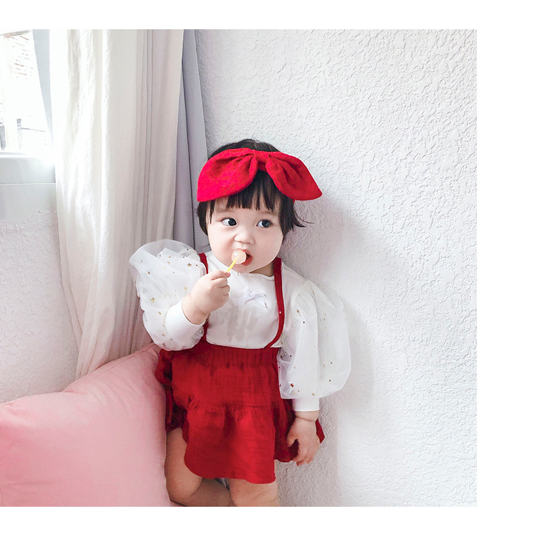 Baby Girl Princess Wind Suspender Dress Romper