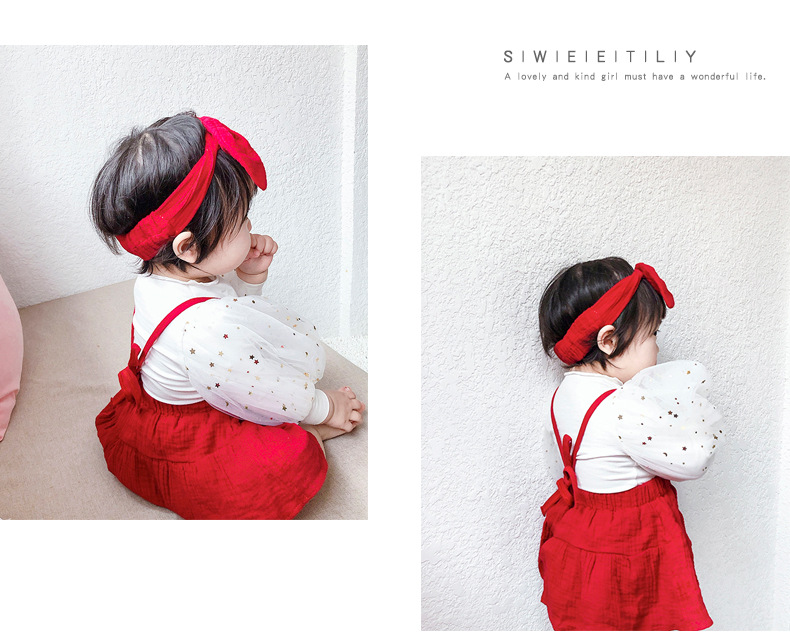 Baby Girl Princess Wind Suspender Dress Romper