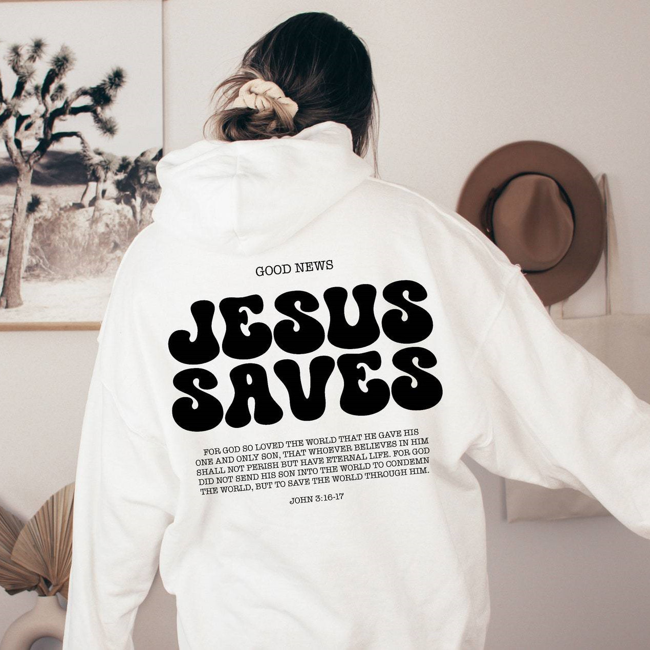 Jesus Saves Hoodie - Daily Wear