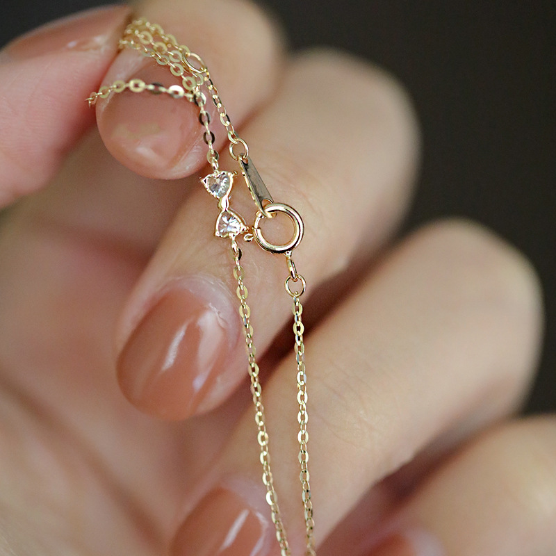 Sterling Silver Gold Plated Bow Bracelet Image 3