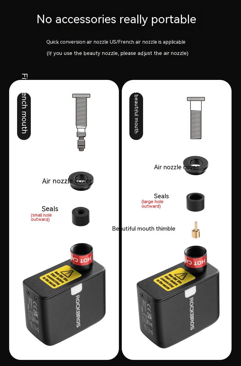Mini Electric Tire Pump 6