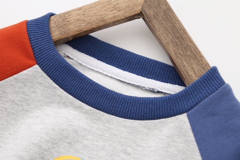 Lifestyle image of kids wearing the shirt