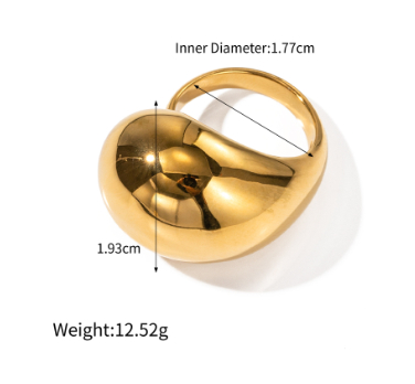Everly Gold Ring - Image 2