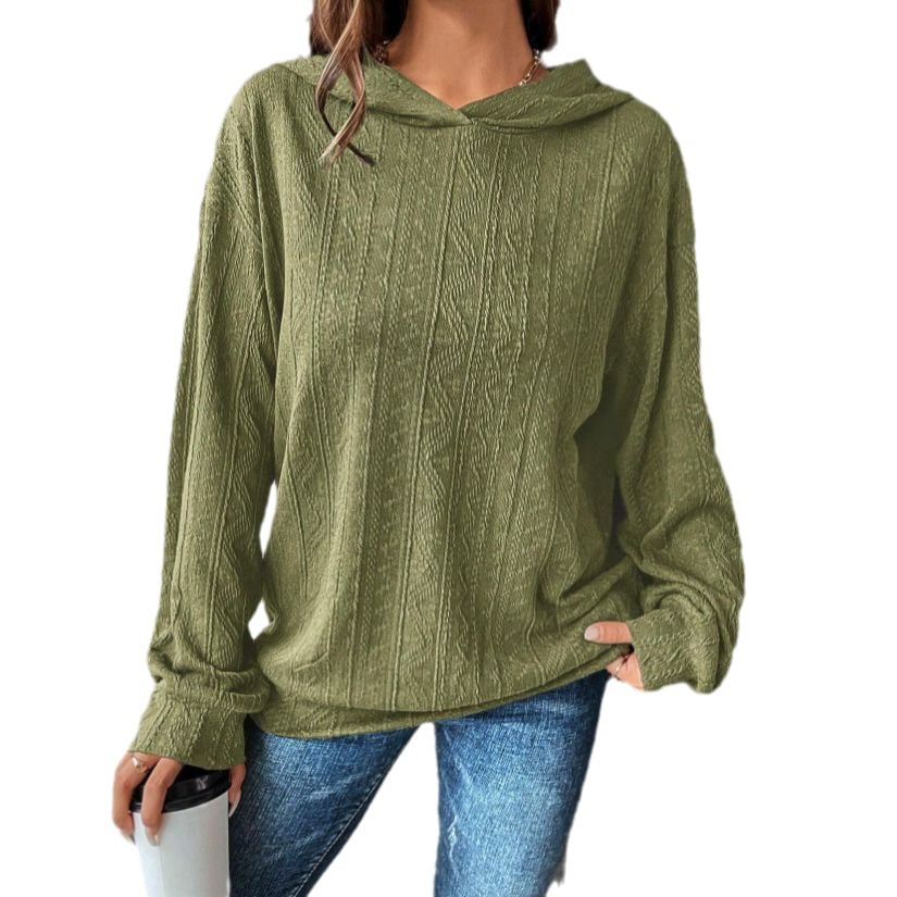 Autumn Women's Solid Color Sweatshirt