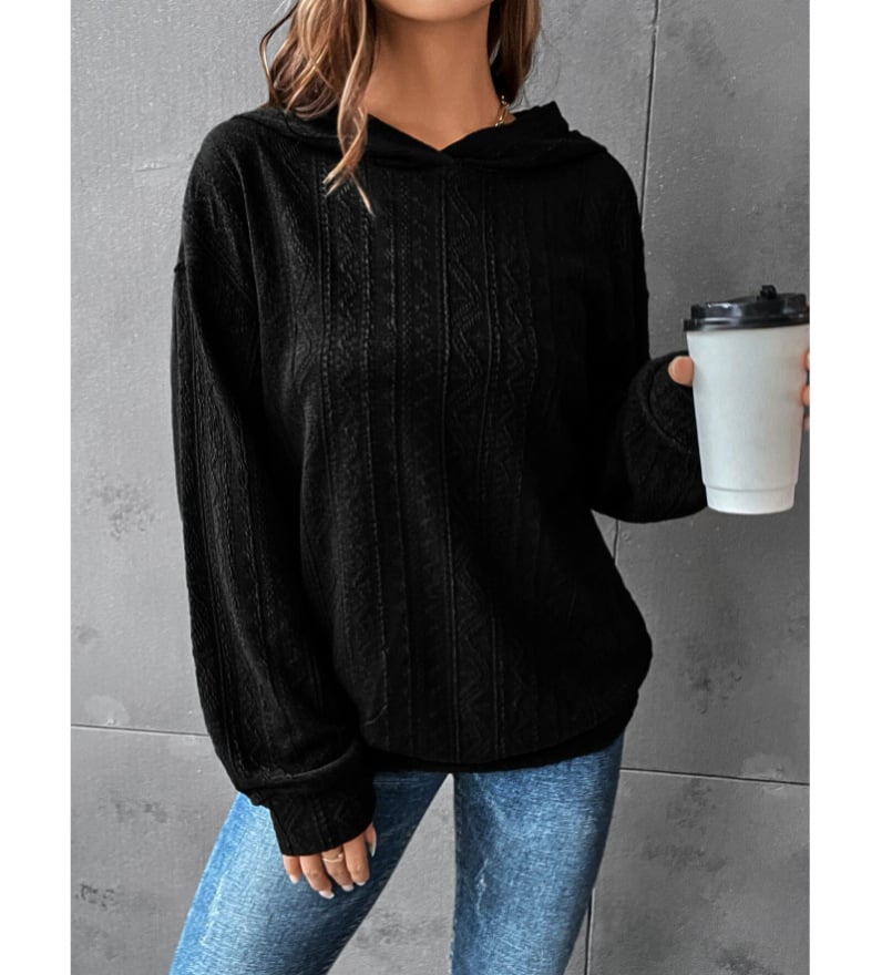 Autumn Women's Solid Color Sweatshirt