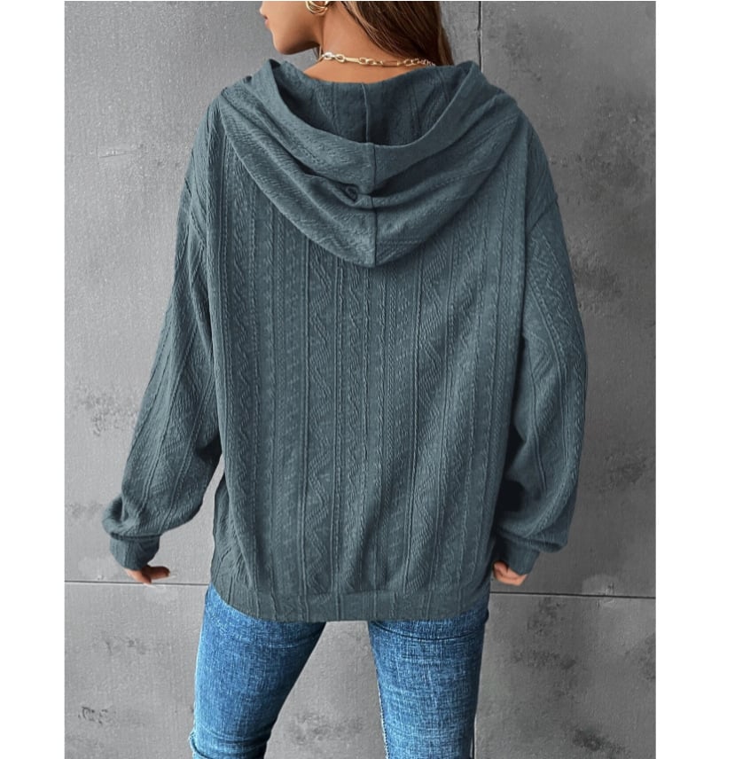 Autumn Women's Solid Color Sweatshirt