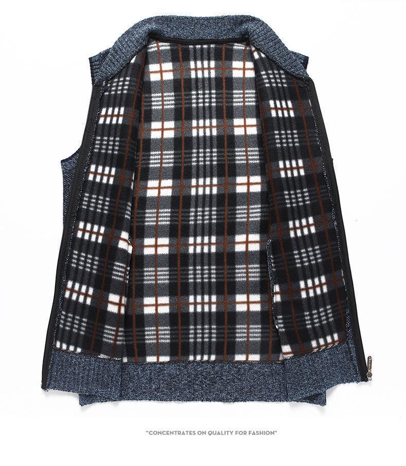 Thickened Plus Size Slim Fit Sweater Coat - Image 6