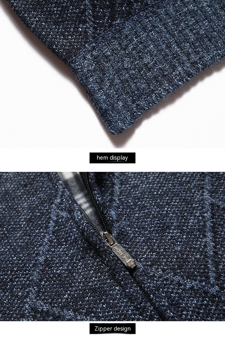 Thickened Plus Size Slim Fit Sweater Coat - Image 7