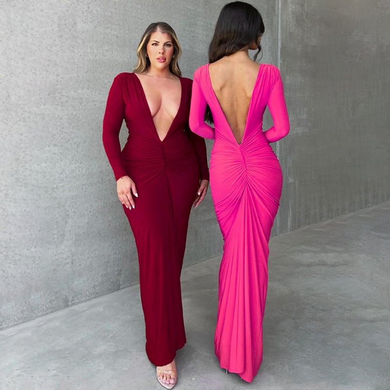 Fashion V-neck Dress
